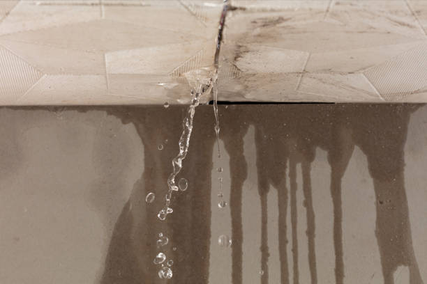 Professional Flood Damage Cleanup technician working in Durand, WI